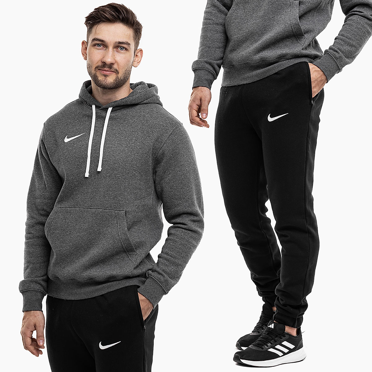 Nike Pánska súprava Park 20 Hoodie CW6894 071/CW6907 010