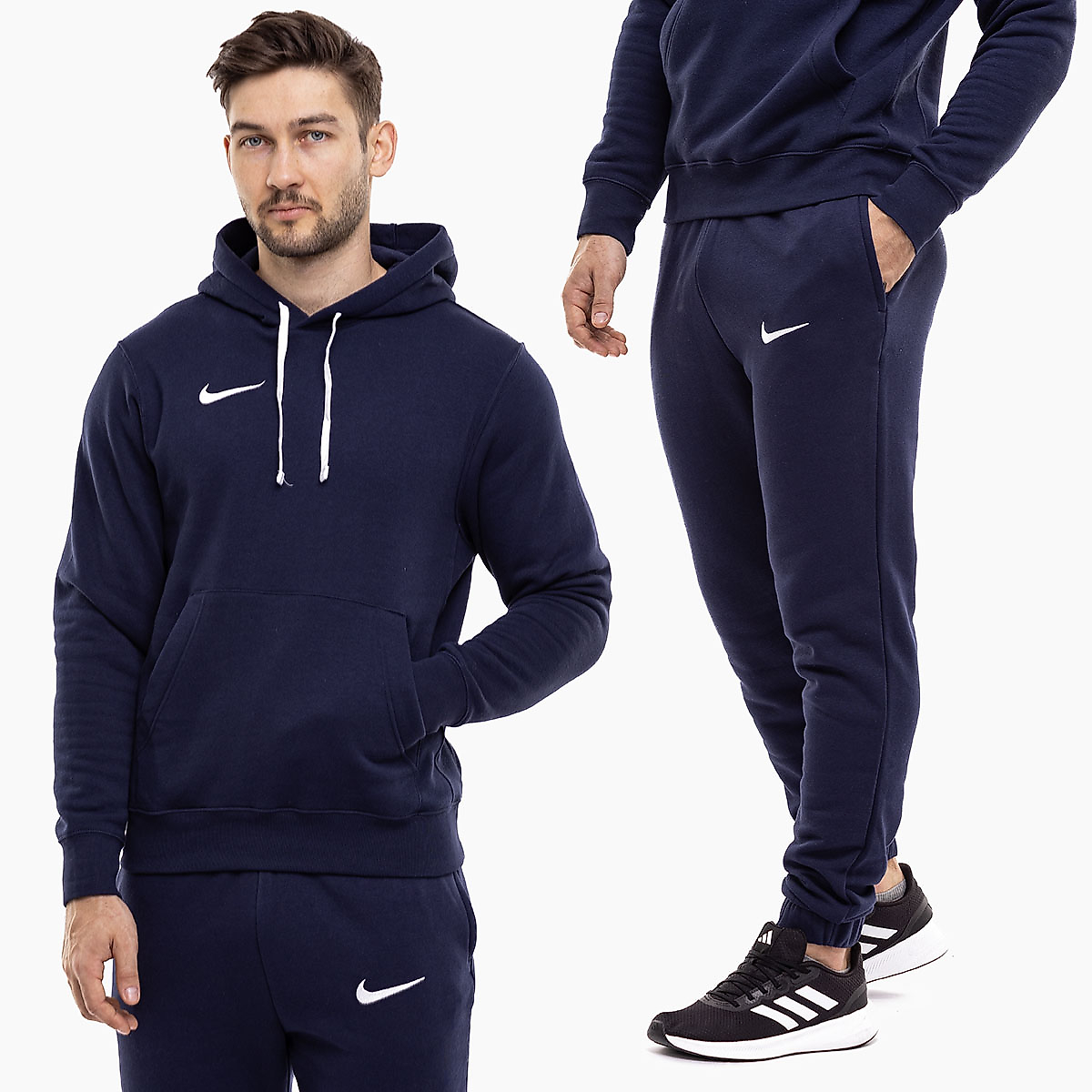 Nike pánska súprava Park 20 Hoodie CW6894 451 / CW6907 451