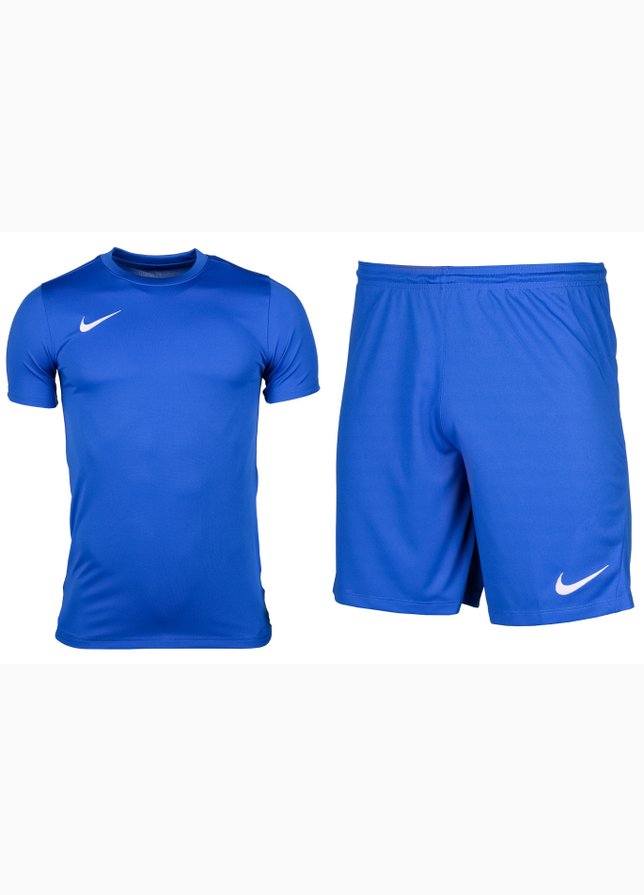 Nike Pánsky športový set Tričko Krátke Nohavice Dry Park VII JSY SS BV6708 463/BV6855 463 Nike Pánsky športový set Tričko Krátke Nohavice Dry Park VII JSY SS BV6708 463/BV6855 463