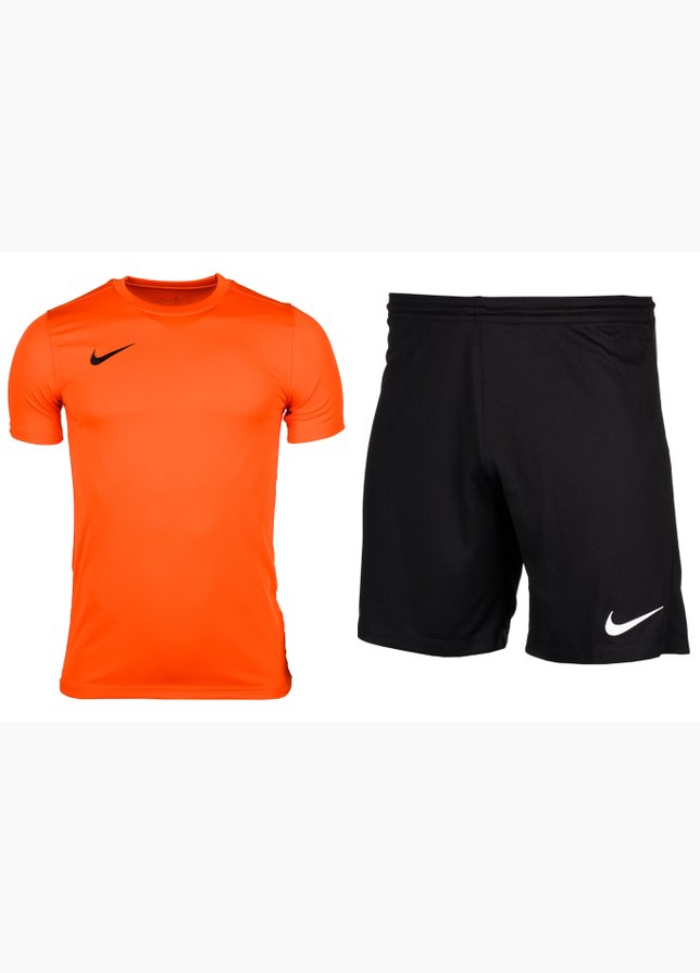 Nike Detský športový set Tričko Krátke Nohavice Dry Park VII JSY SS BV6741 819/BV6865 010 Nike Detský športový set Tričko Krátke Nohavice Dry Park VII JSY SS BV6741 819/BV6865 010