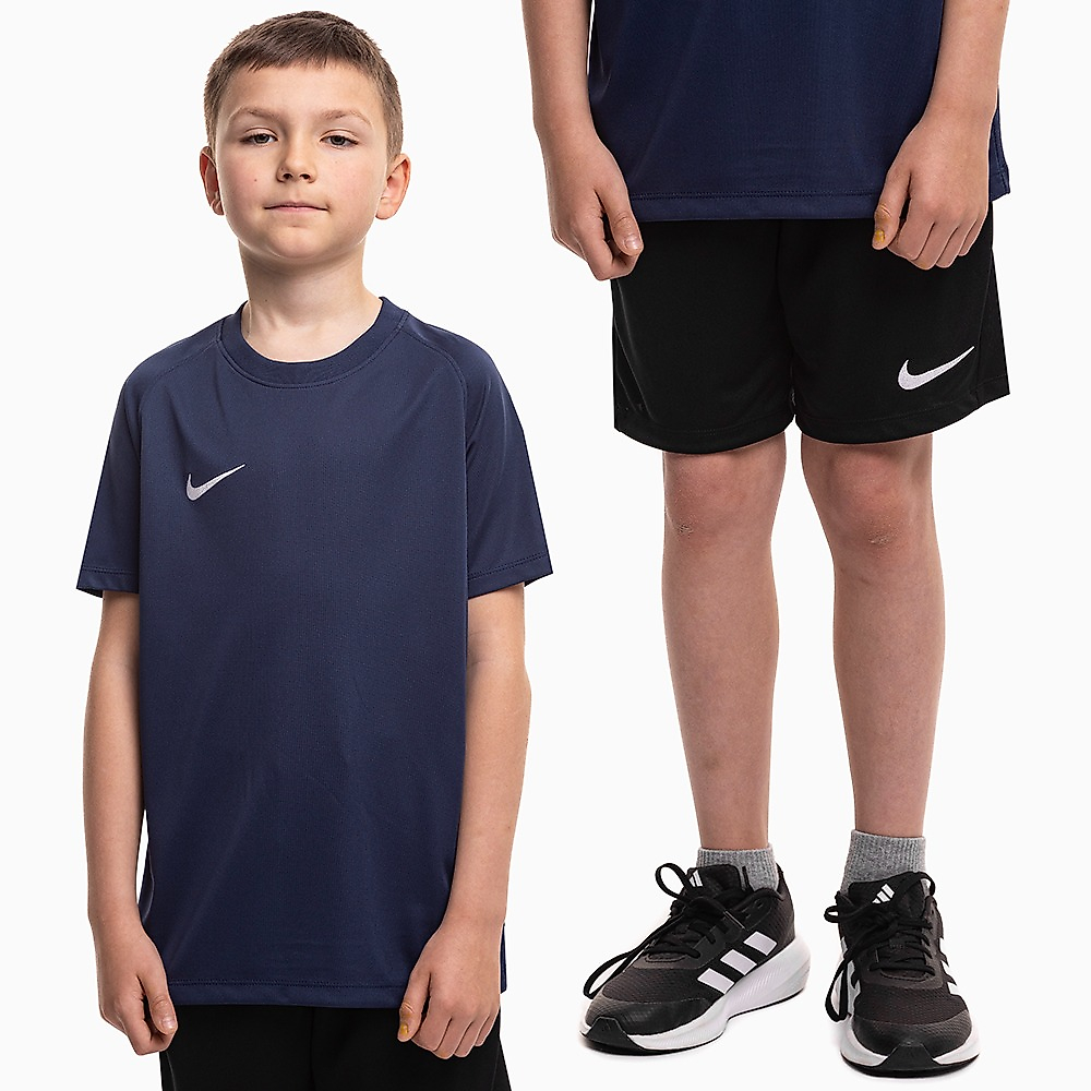 Nike Detský športový set tričko kraťasy Dri Fit Park VIII HV8182 410/BV6865 010