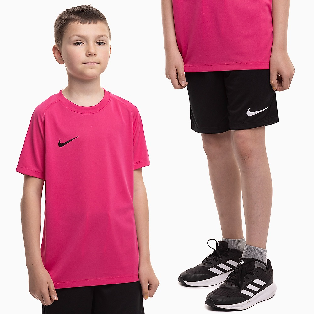 Nike Detský športový set tričko kraťasy Dri Fit Park VIII HV8182 616/BV6865 010