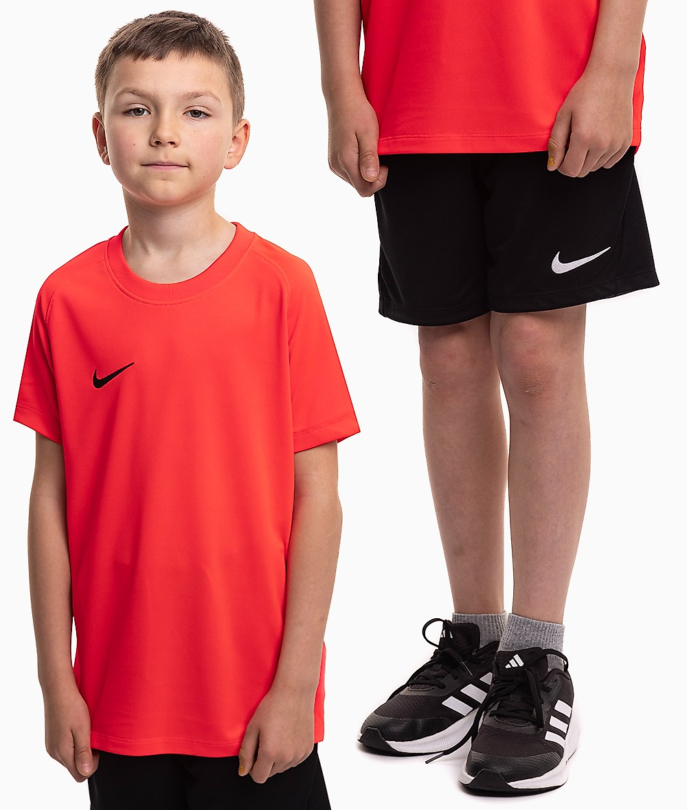 Nike Detský športový set tričko kraťasy Dri Fit Park VIII HV8182 635/BV6865 010
