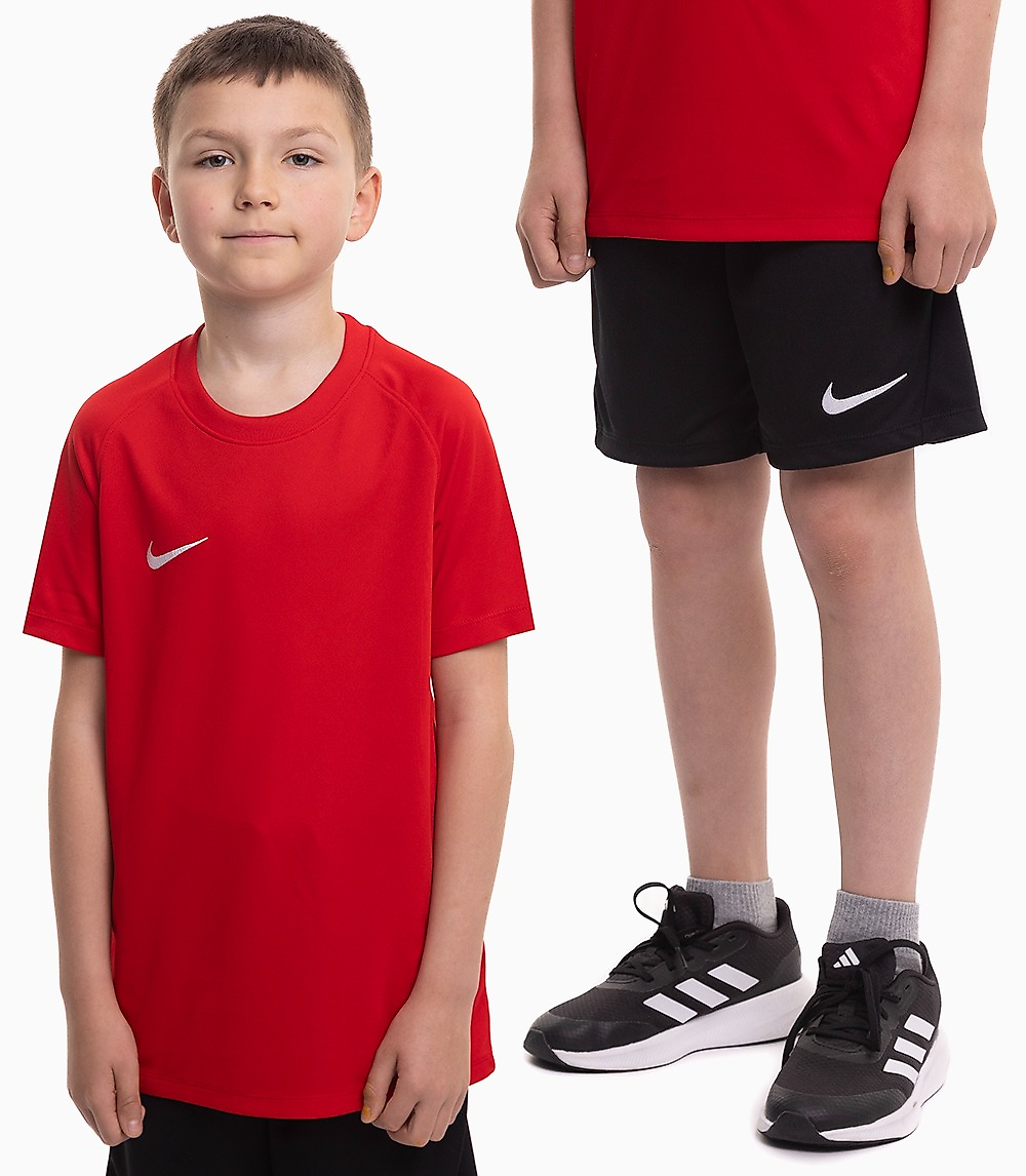 Nike Detský športový set tričko kraťasy Dri Fit Park VIII HV8182 657/BV6865 010