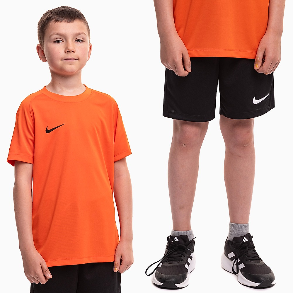 Nike Detský športový set tričko kraťasy Dri Fit Park VIII HV8182 819/BV6865 010