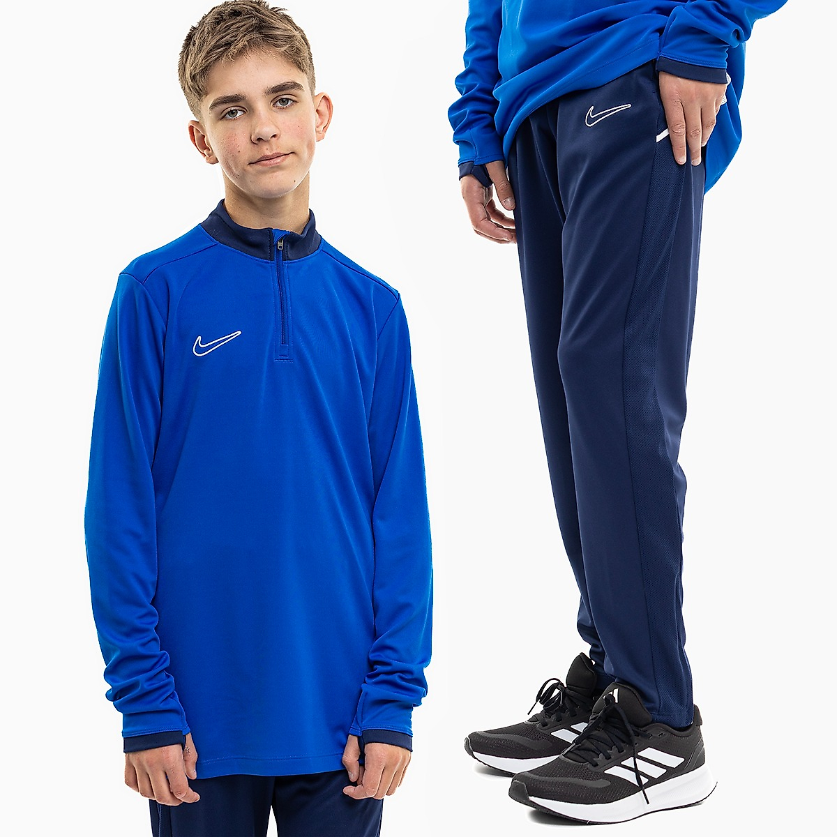 Nike Detská tepláková súprava Dri-Fit Academy 25 Drill FZ9773 463/FZ9816 410