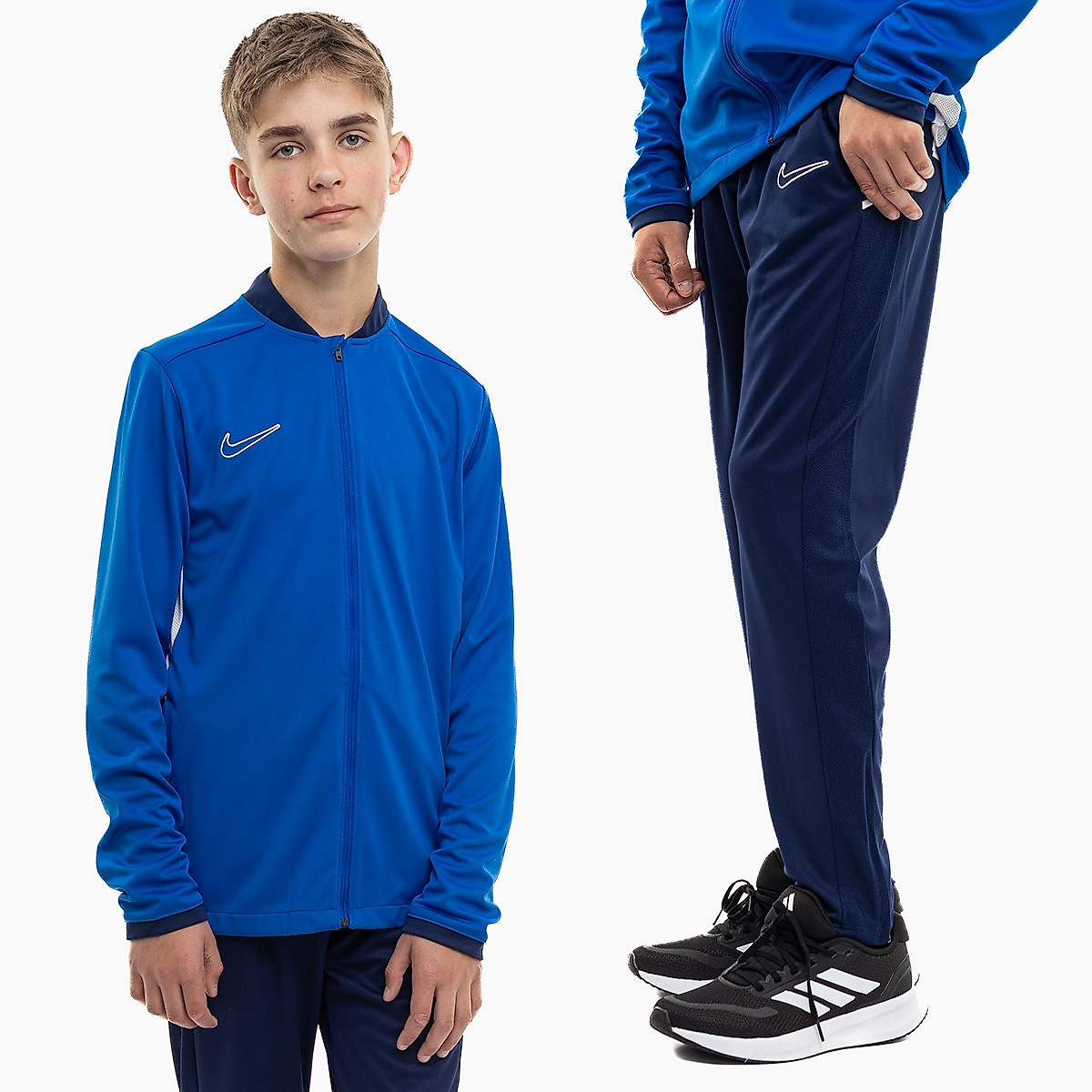 Nike Detská tepláková súprava Dri-Fit Academy 25 Track FZ9836 463/FZ9816 410