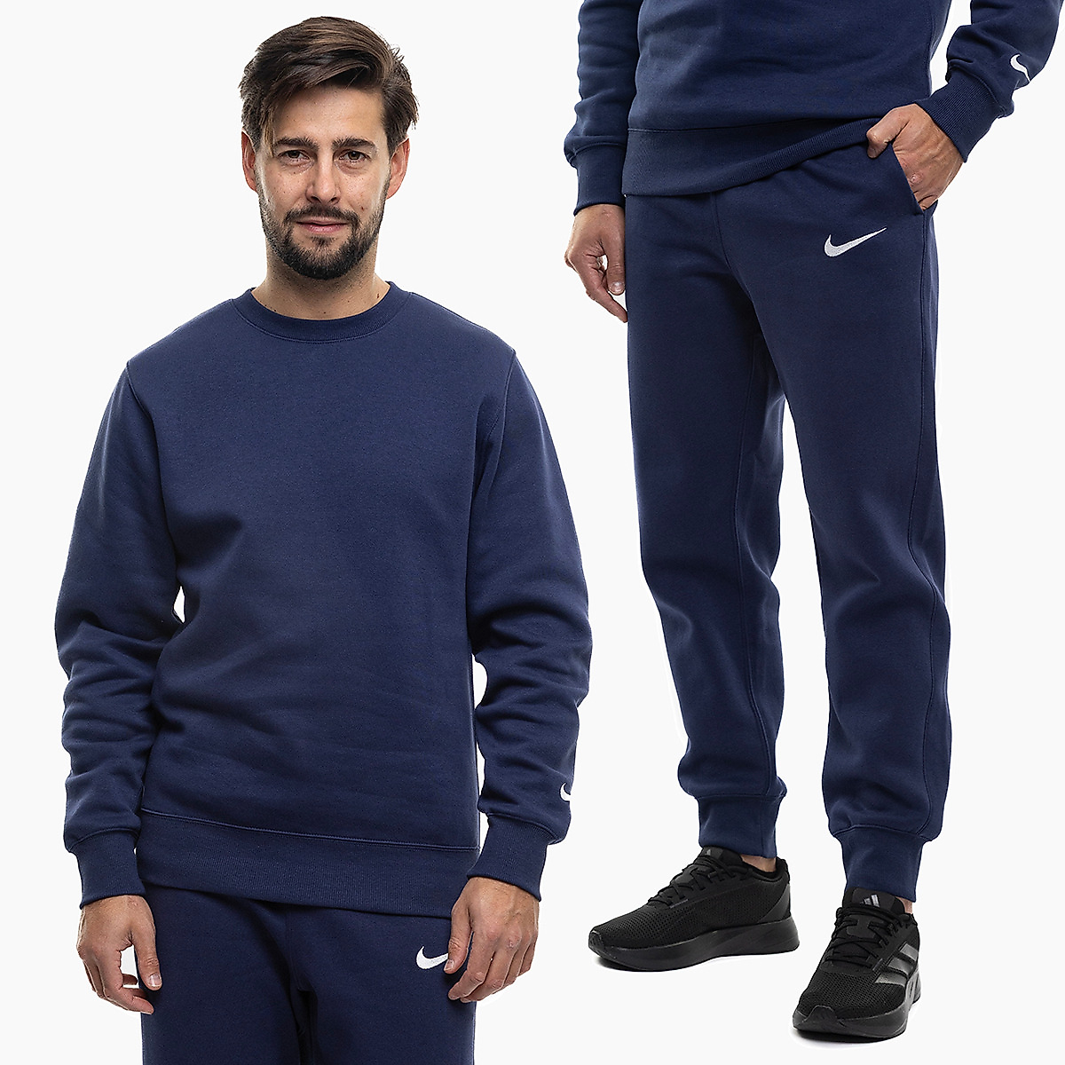 Nike Pánska tepláková súprava Park 26 Fleece Crew IO9039 410/IB1248 410