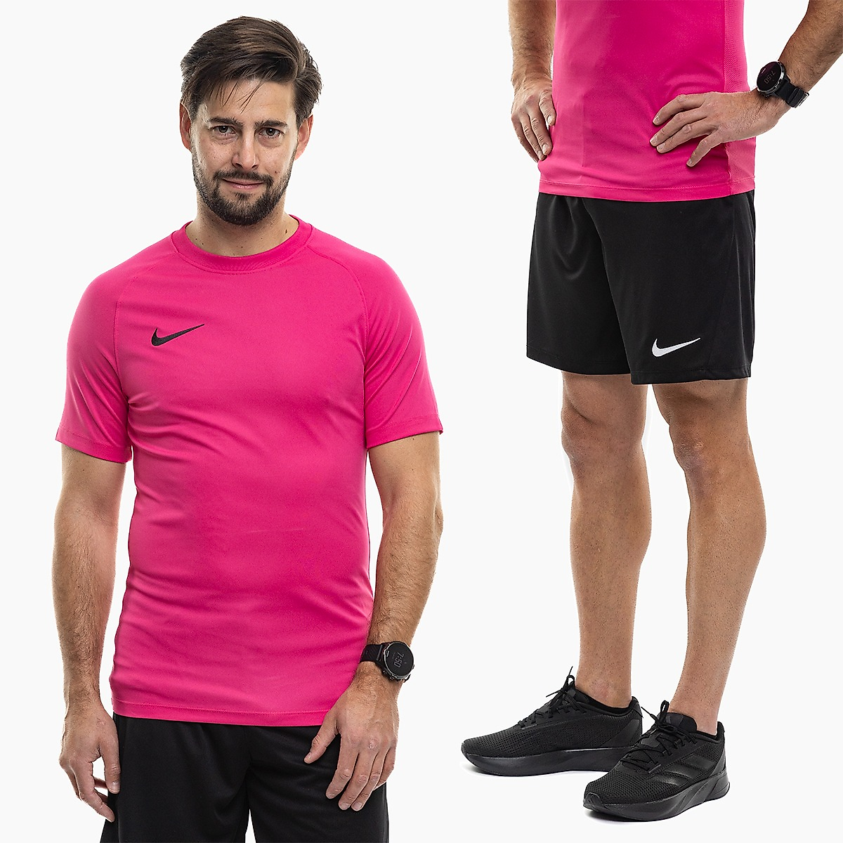 Nike Pánsky športový set dres šortky Park VIII Jersey HV8173 616/BV6855 010