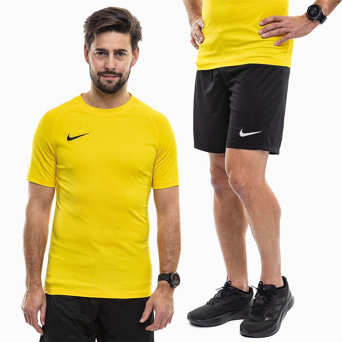 Nike Pánsky športový set dres šortky Park VIII Jersey HV8173 719/BV6855 010