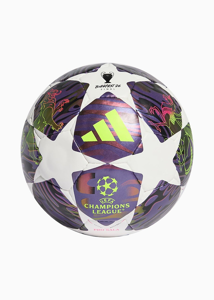Futbalová lopta adidas UCL 25/26 Final Pro Sala JX9102