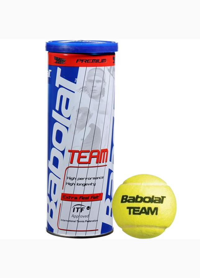 Babolat Tenisové lopty 3pcs Team Babolat Tenisové lopty 3pcs Team