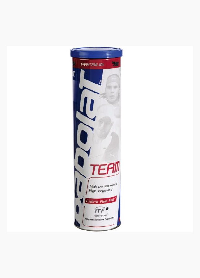 Babolat Tenisové lopty Team 4pcs Babolat Tenisové lopty Team 4pcs