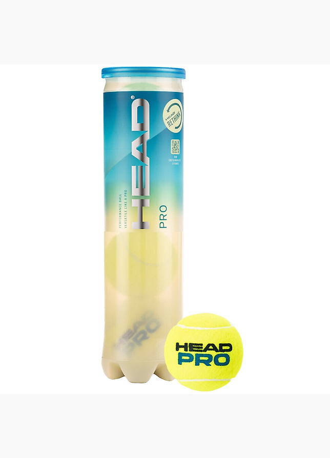 Head Tenisové lopty Pro 4pcs 571604 Head Tenisové lopty Pro 4pcs 571604