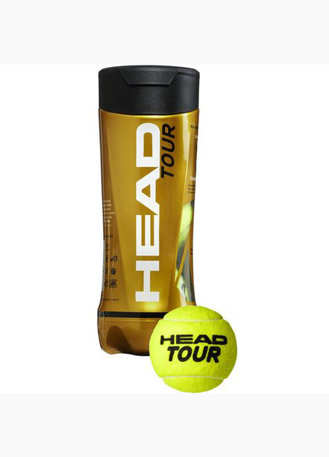 Head Tenisové lopty Tour 3pcs Head Tenisové lopty Tour 3pcs