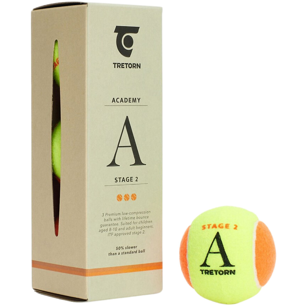 Tretorn Tenisové loptičky Academy 3 pcs 3T525 473625