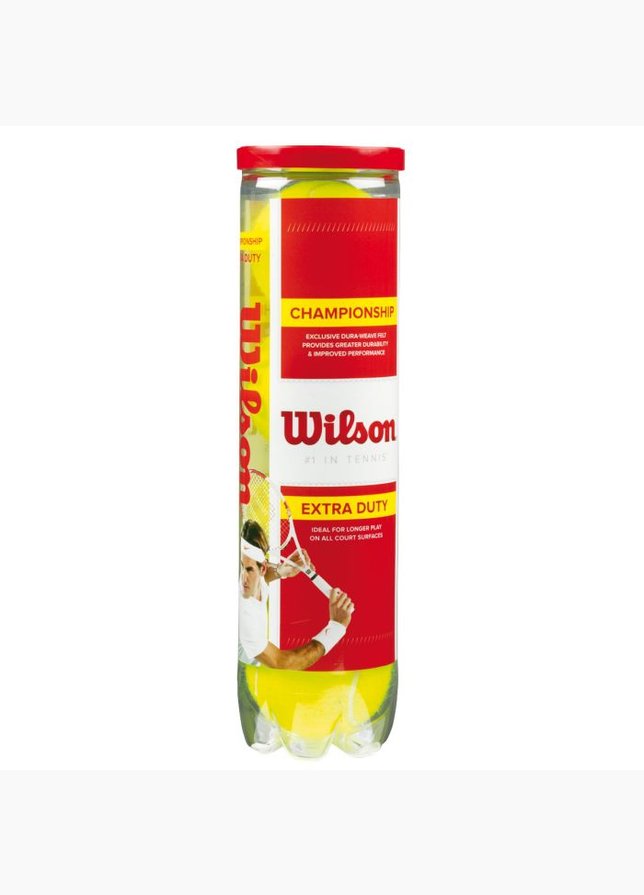 Wilson Tenisové lopty Championship 4 pcs WRT110000 Wilson Tenisové lopty Championship 4 pcs WRT110000