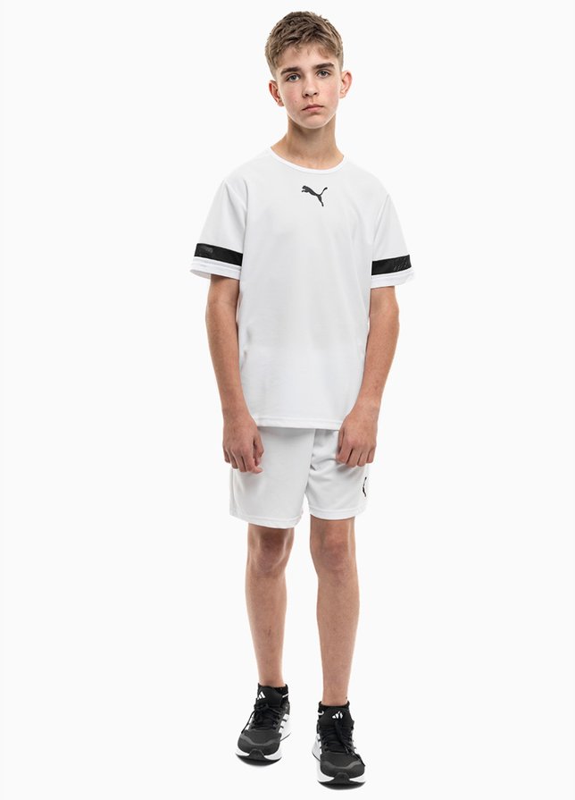 PUMA Detský športový set Tričko Krátke Nohavice teamRISE Jersey Jr 704938 04/704943 03 PUMA Detský športový set Tričko Krátke Nohavice teamRISE Jersey Jr 704938 04/704943 03