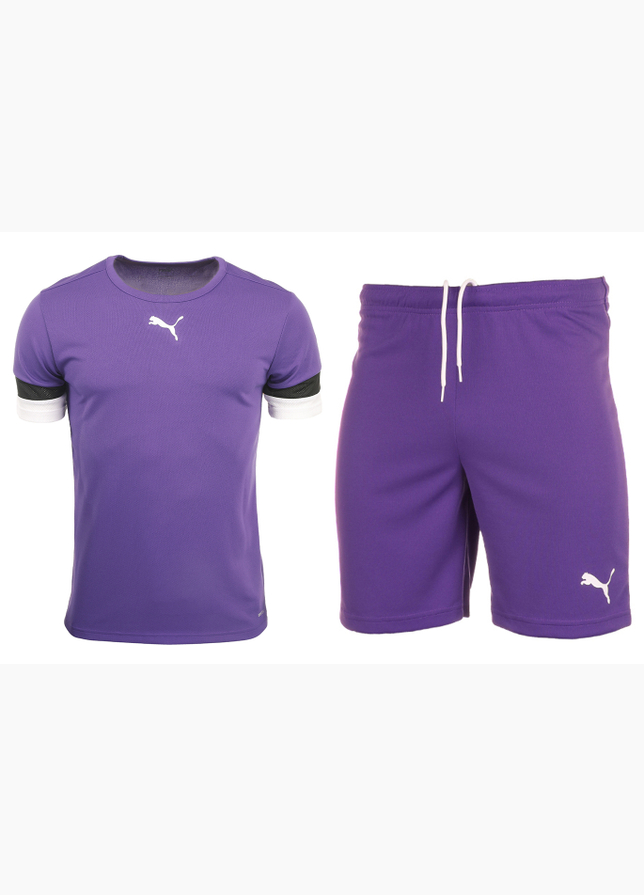 PUMA Detský športový set Tričko Krátke Nohavice teamRISE Jersey Jr 704938 10/704943 10 PUMA Detský športový set Tričko Krátke Nohavice teamRISE Jersey Jr 704938 10/704943 10