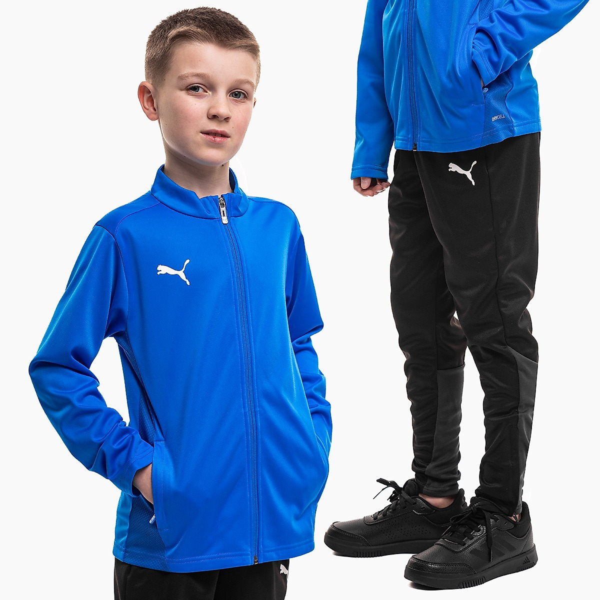 Puma Detský tréningový set Team Goal Training 658634 02/658641 03