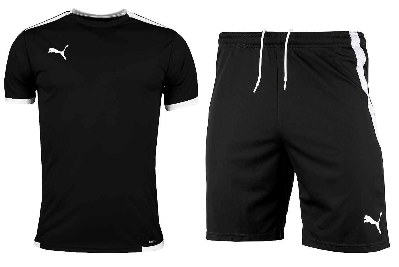 PUMA Pánsky športový set Tričko Krátke Nohavice teamLIGA Jersey 704917 03/704924 03