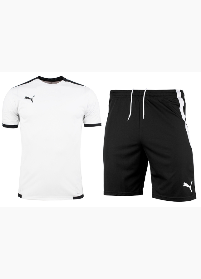 PUMA Pánsky športový set Tričko Krátke Nohavice teamLIGA Jersey 704917 04/704924 03 PUMA Pánsky športový set Tričko Krátke Nohavice teamLIGA Jersey 704917 04/704924 03