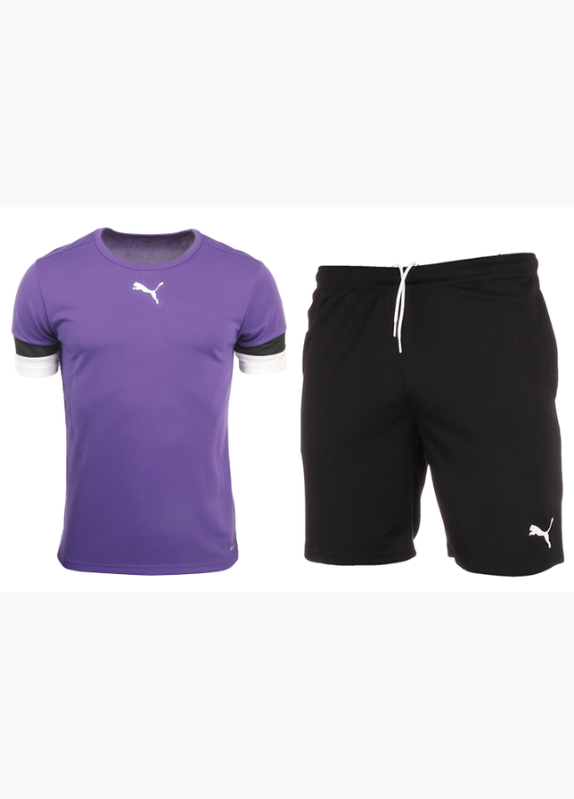 PUMA Pánsky športový set Tričko Krátke Nohavice teamRISE Jersey 704932 10/704942 04 PUMA Pánsky športový set Tričko Krátke Nohavice teamRISE Jersey 704932 10/704942 04