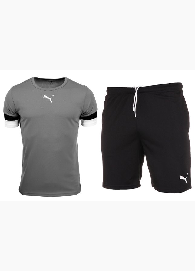 PUMA Pánsky športový set Tričko Krátke Nohavice teamRISE Jersey 704932 13/704942 04 PUMA Pánsky športový set Tričko Krátke Nohavice teamRISE Jersey 704932 13/704942 04