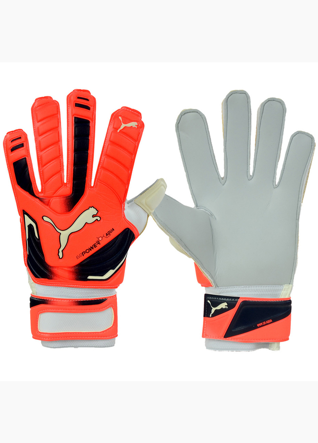 Puma Brankárske rukavice Evo Power Grip 2 Aqua 041145 30 Puma Brankárske rukavice Evo Power Grip 2 Aqua 041145 30