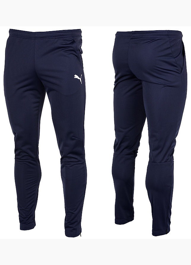 Puma Pánske nohavice Liga Training Pants Peacoat 655314 06 Puma Pánske nohavice Liga Training Pants Peacoat 655314 06