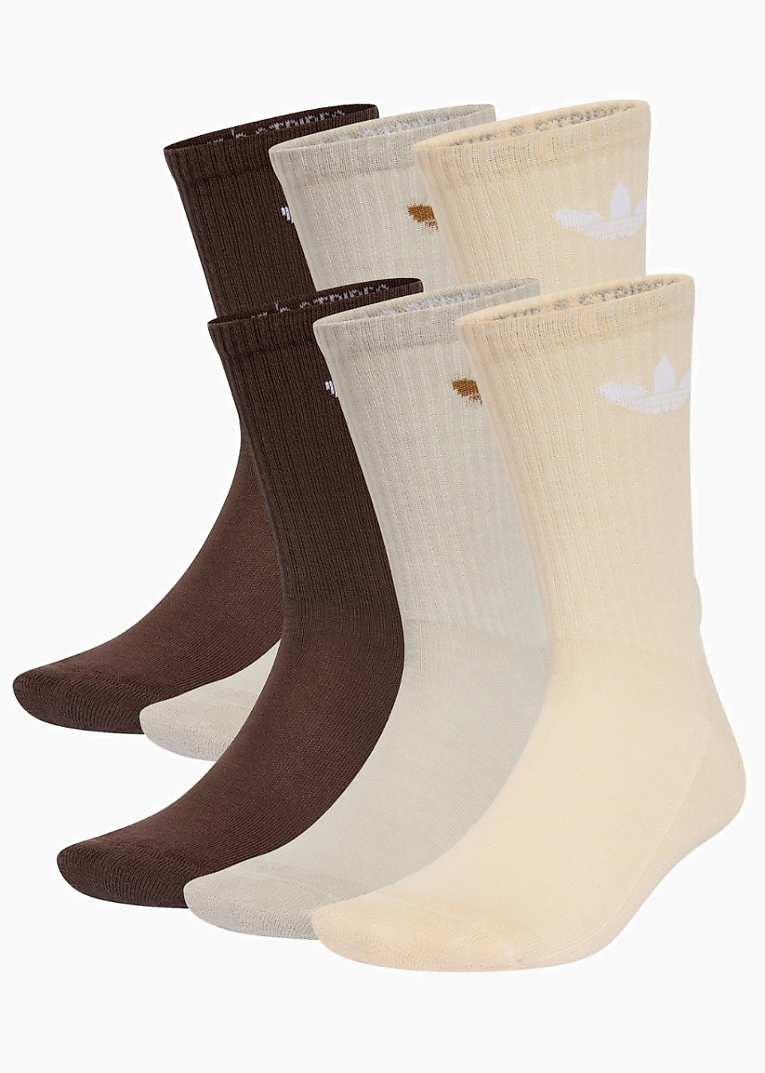 adidas Ponožky Trefoil Cushion Crew Socks 6 Pairs IX5274