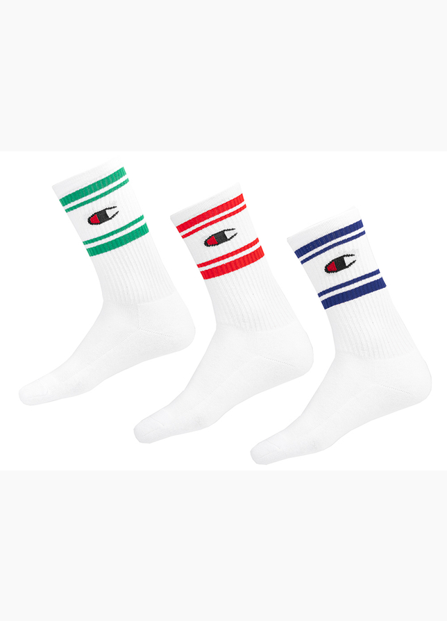 Champion Ponožky Crew 3-Pack U20081 WW009 Champion Ponožky Crew 3-Pack U20081 WW009