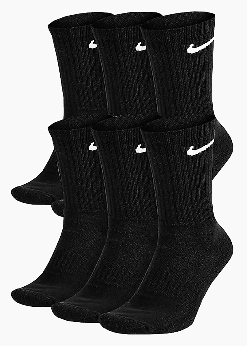 Nike Ponožky Everyday Cush Crew 6-pack SX7666 010