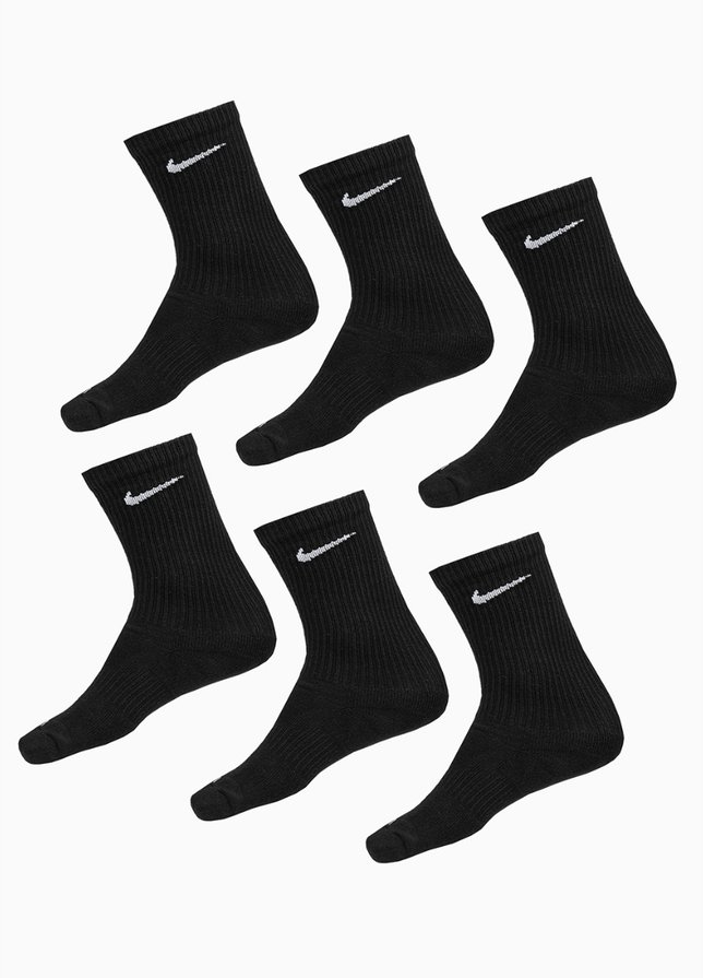 Nike Ponožky Everyday Plus Cush 6P SX6897 010 Nike Ponožky Everyday Plus Cush 6P SX6897 010