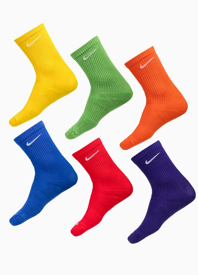 Nike Ponožky Everyday Plus Cush 6P SX6897 903 Nike Ponožky Everyday Plus Cush 6P SX6897 903