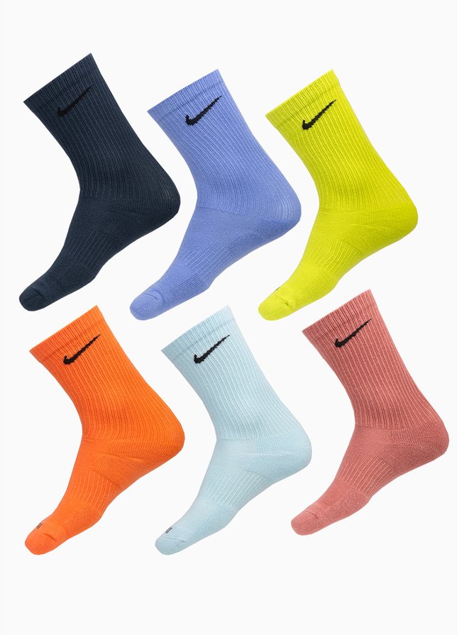Nike Ponožky Everyday Plus Cush 6P SX6897 967 Nike Ponožky Everyday Plus Cush 6P SX6897 967
