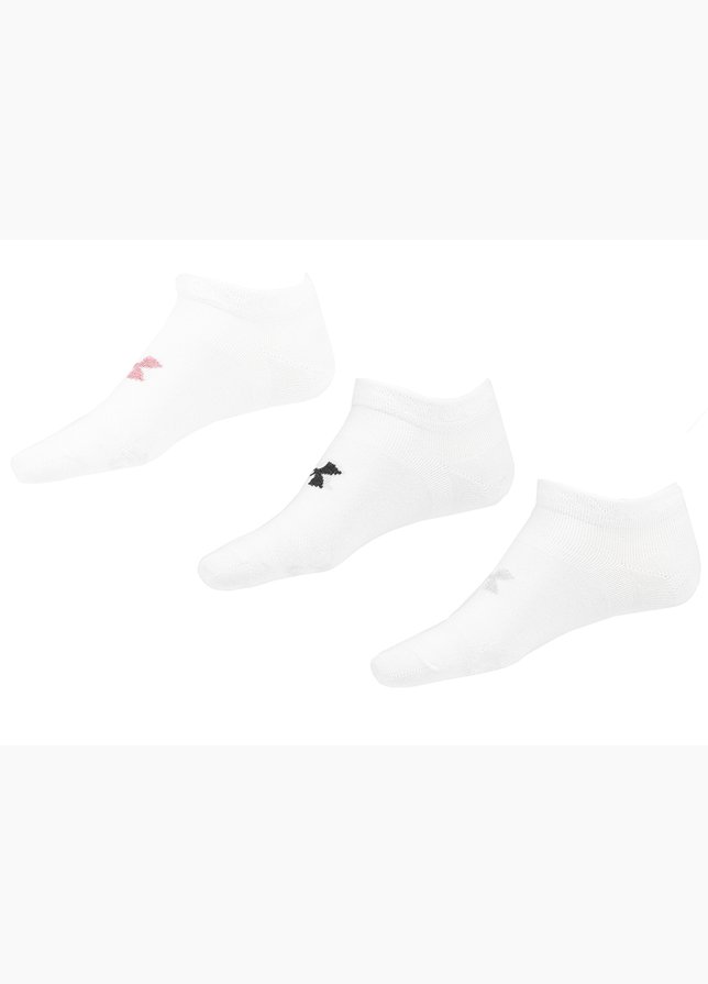 Under Armour Ponožky Essential Low 3P 1382958 100 Under Armour Ponožky Essential Low 3P 1382958 100