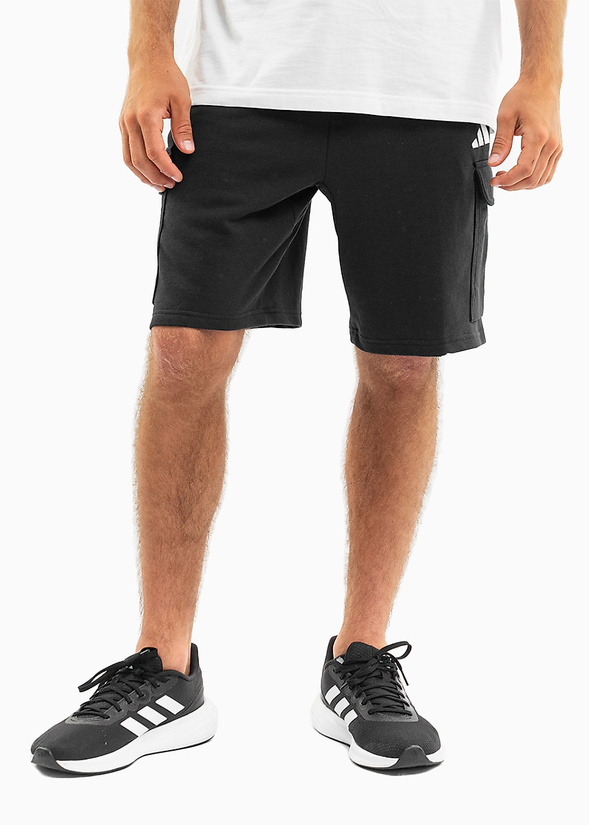 adidas Pánske šortky Essentials Feel Cozy French Terry Cargo JE6291
