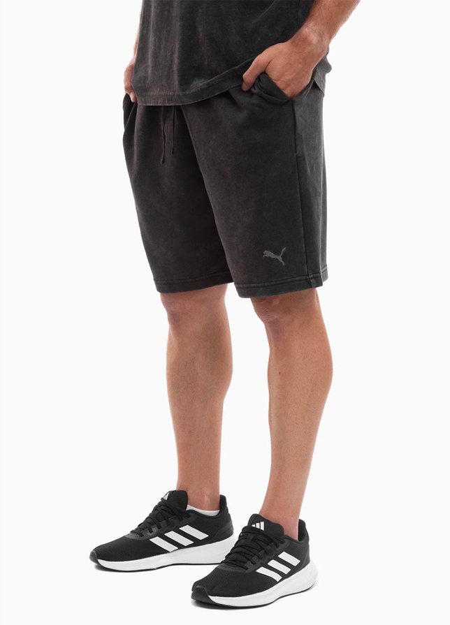 PUMA Pánske šortky Ess Elevated Relaxed Wash 688052 01 PUMA Pánske šortky Ess Elevated Relaxed Wash 688052 01