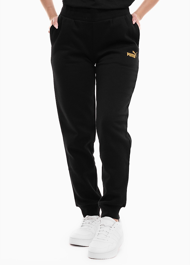 PUMA Dámske tepláky ESS+ Metallic Pants FL 849959 01 PUMA Dámske tepláky ESS+ Metallic Pants FL 849959 01