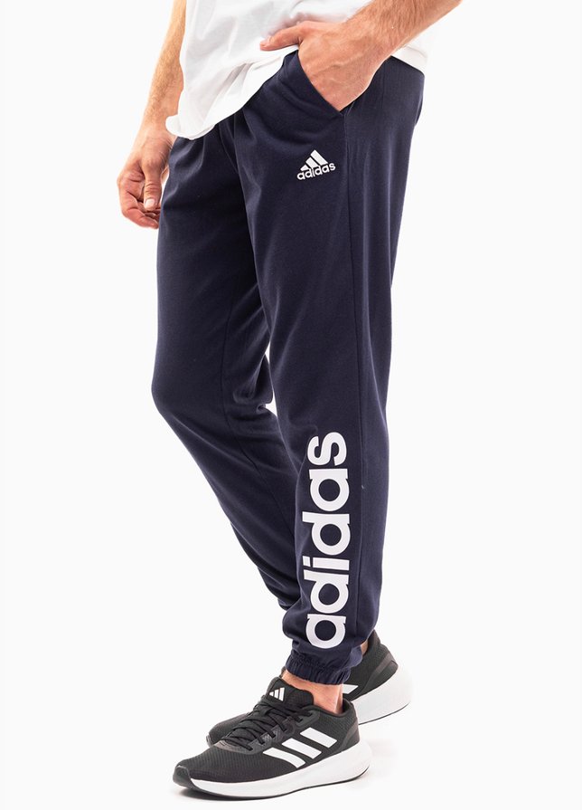 adidas Pánske nohavice Essentials Single Jersey Tapered Elasticized Cuff Logo IC0056 adidas Pánske nohavice Essentials Single Jersey Tapered Elasticized Cuff Logo IC0056