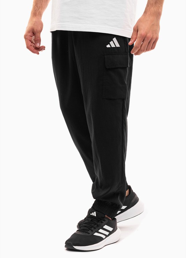 adidas Pánske nohavice Essentials Small Logo Cargo JF3538 adidas Pánske nohavice Essentials Small Logo Cargo JF3538