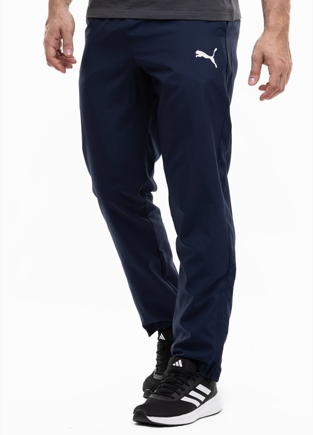 PUMA Pánske nohavice teamRISE Sideline Pants 657327 06 EUR S OUTLET PUMA Pánske nohavice teamRISE Sideline Pants 657327 06 EUR S OUTLET