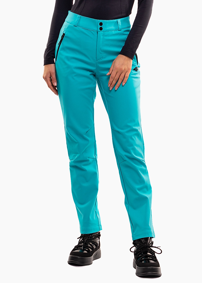 4F Dámske trekové nohavice Softshell FNK F0988 4FWAW25TFTRF0988 48S