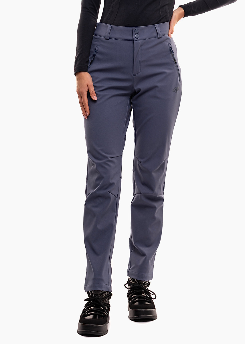 4F Dámske trekové nohavice Softshell FNK F0988 4FWAW25TFTRF0988 32S