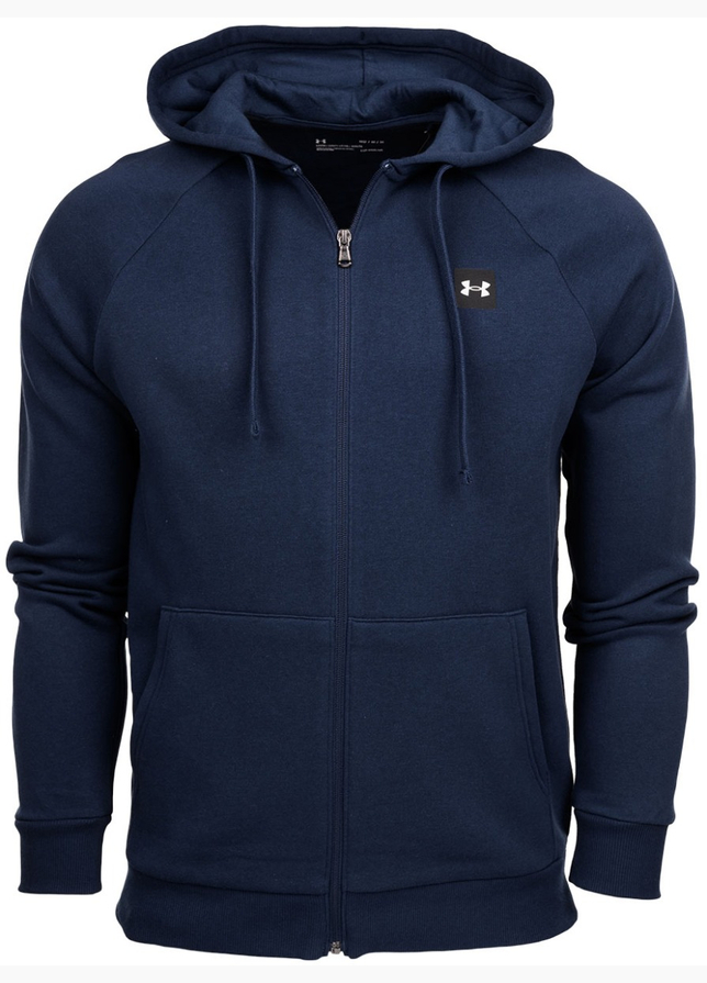 Under Armour Pánska mikina Rival Fleece FZ Hoodie 1357111 408 Under Armour Pánska mikina Rival Fleece FZ Hoodie 1357111 408