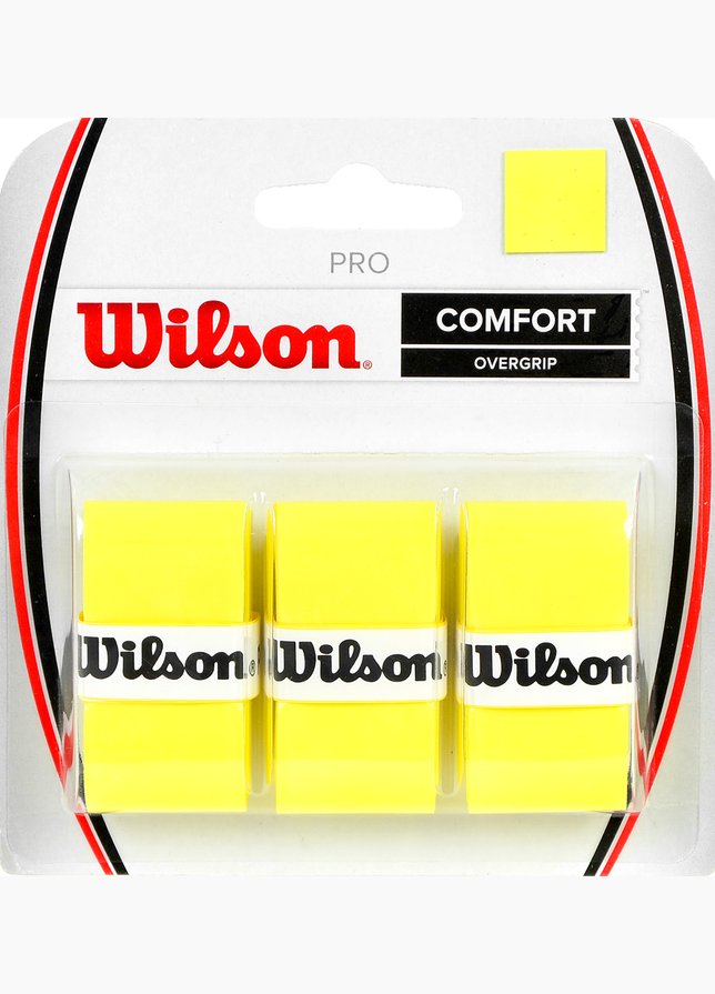 Wilson Omotávka Pro Comfort Overgrip 3p WRZ4014YE Wilson Omotávka Pro Comfort Overgrip 3p WRZ4014YE