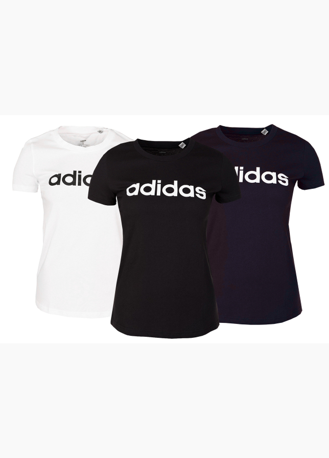 adidas Set dámskych tričiek Essentials Slim T-Shirt GL0768/H07833/GL0769 adidas Set dámskych tričiek Essentials Slim T-Shirt GL0768/H07833/GL0769