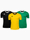 Obrázok adidas Zestaw koszulek dziecięcych Entrada 22 Jersey H57497/HI2126/HI2127 variantu produktu
