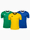 Obrázok adidas Zestaw koszulek męskich Entrada 22 Jersey HG6283/HI2123/HI2122 variantu produktu